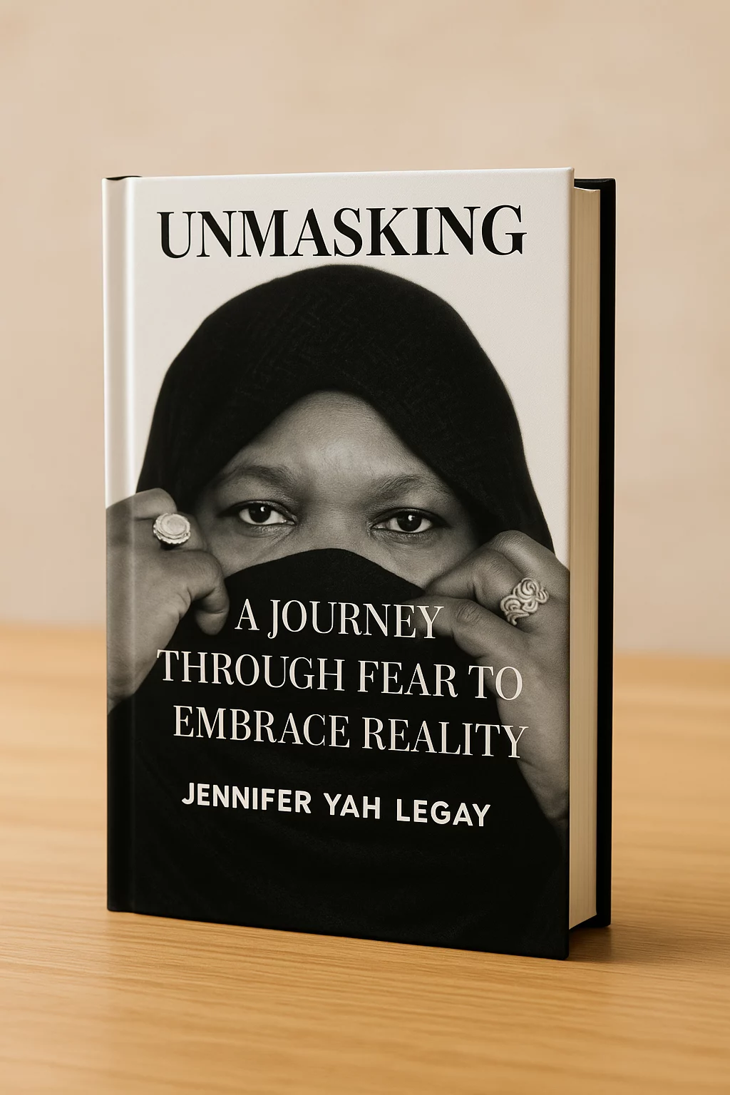 Mockup of Unmask Book